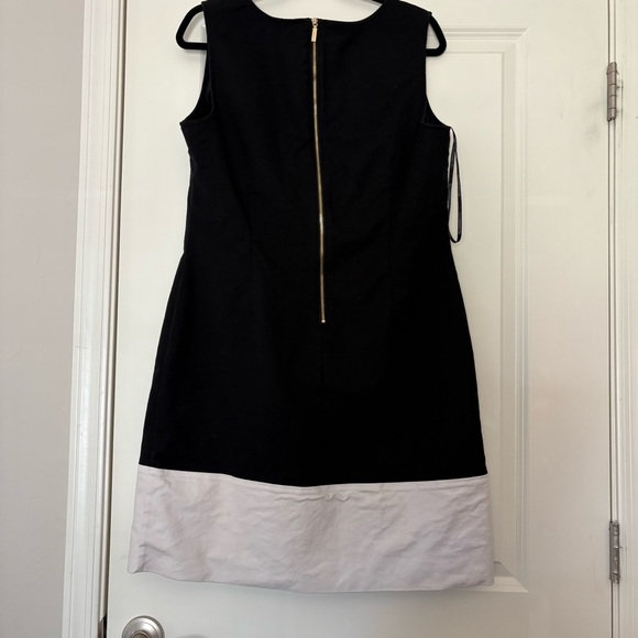 Liz Claiborne Women’s Black and White Sleeveless Midi Dress - Picture 8 of 8